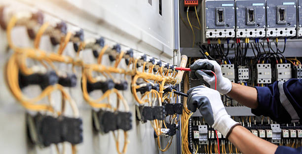 Professional Electrician technician working in College Park, MD